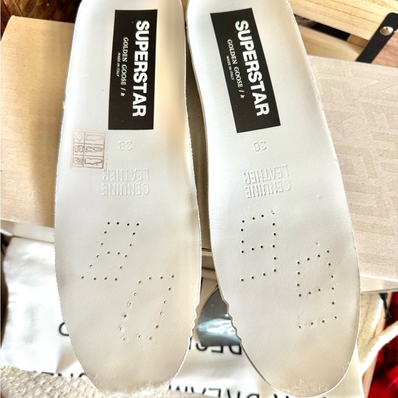 NIB golden goose superstars neutral 38/8 - Picture 11 of 11